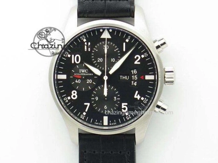 MIROTIME 0404 Versatile Aquatimer Chrono IW376803 V6F 1:1 Best Edition White Dial On SS Bracelet A 7359